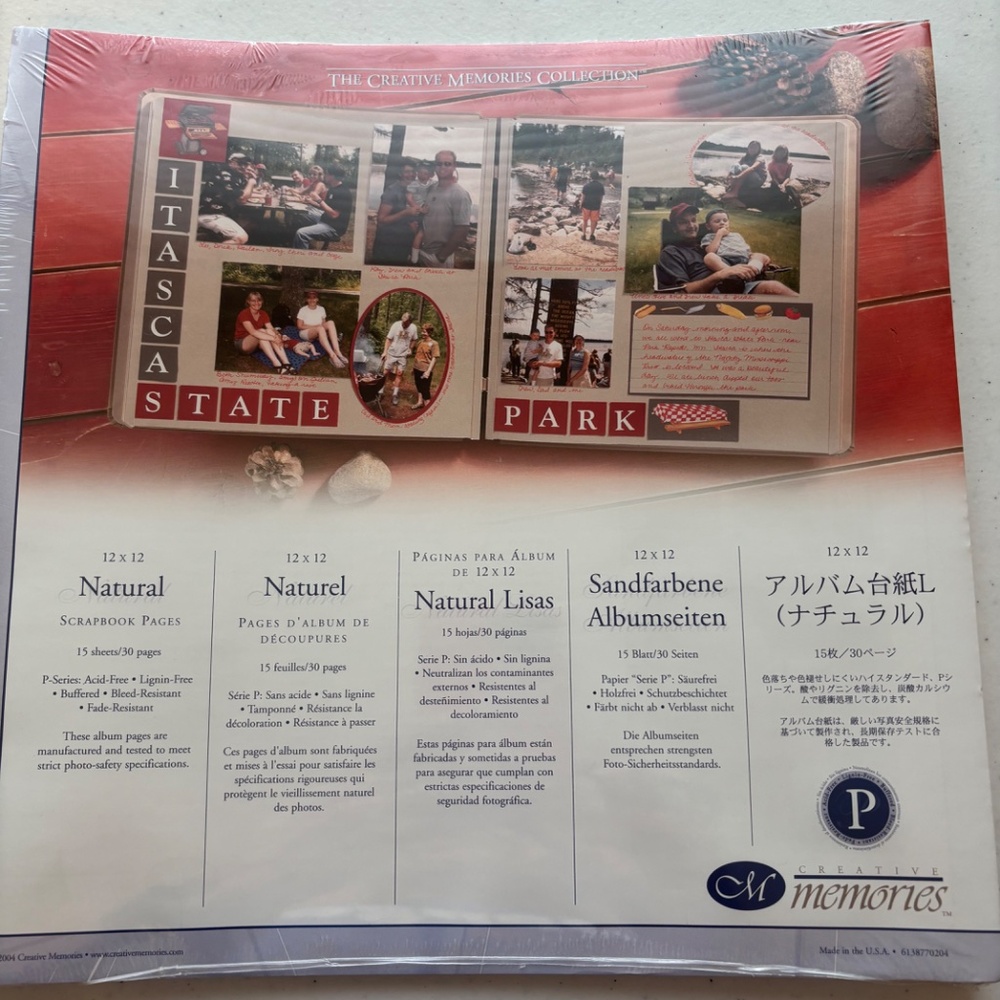 TWO SETS Original 12 x 12 Creative Memories Pages - Picture 3 of 5